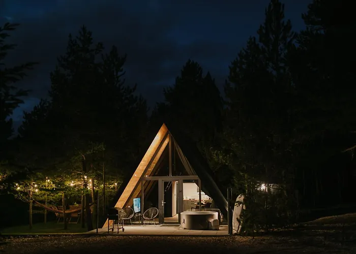 Chalet Pinery A-frame House *